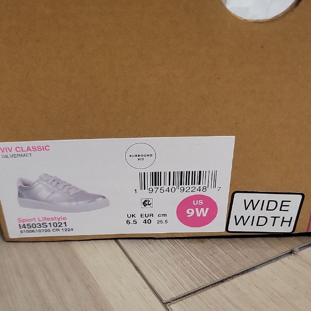 Ryka Women's Metallic Silver Sneakers - Picture 4 of 4